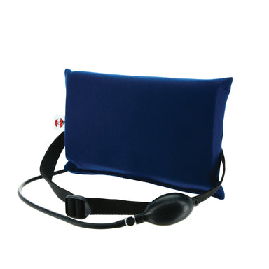 Small Inflatable Lumbar Cushion Blue