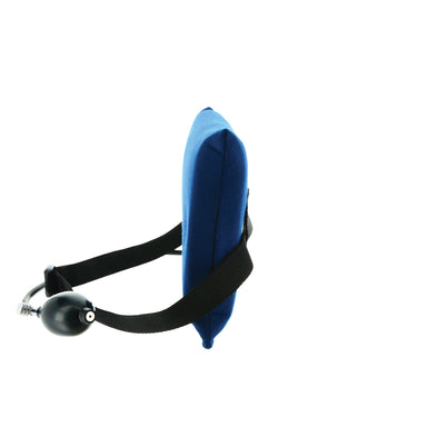 Small Inflatable Lumbar Cushion Blue