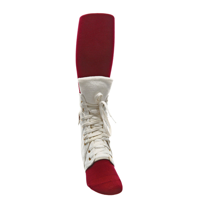 Swede-O Ankle Lok Brace, Padded Tongue, White