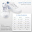 Swede-O Ankle Lok Brace, Padded Tongue, White