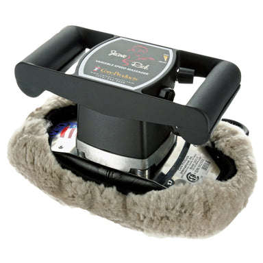 Jeanie Rub Massager & Sheepskin Pad Cover Combo