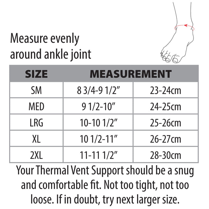 Swede-O Thermal Vent Ankle Wrap