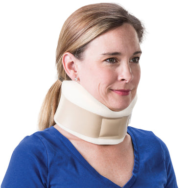 Foam Cervical Collar With Vinyl Strap