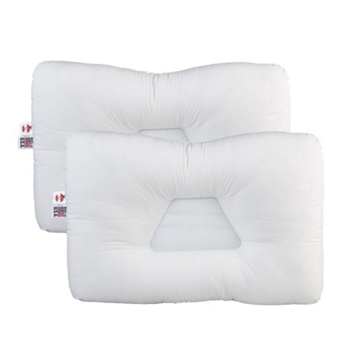 Tri-Core Cervical Support Pillow Full Size - Firm Support - 2 Pack